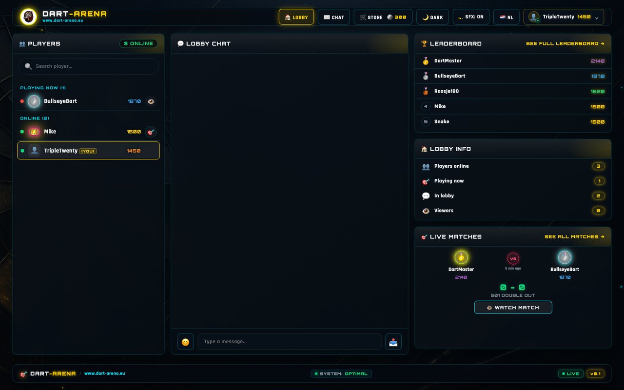 A live, social lobby
